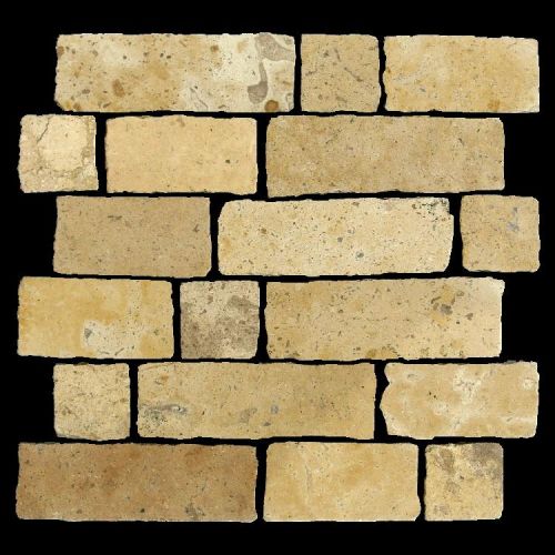 Mosaik Yellow Limestone Hebra - 1 Fliese