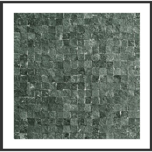 1 Fliese - Mosaifliesen - Naturstein Fliesen - Monochrom 008 - Design Mosaik - Wand-Design