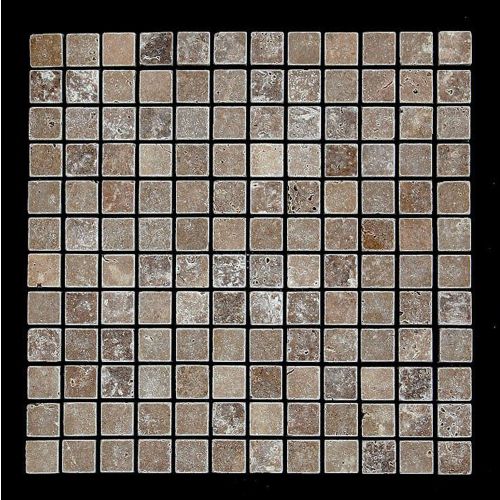 1 Fliese - LS-4303202 - Travertin - Mosaik - Fliesen - Naturstein - Wand-Design - Boden-Design