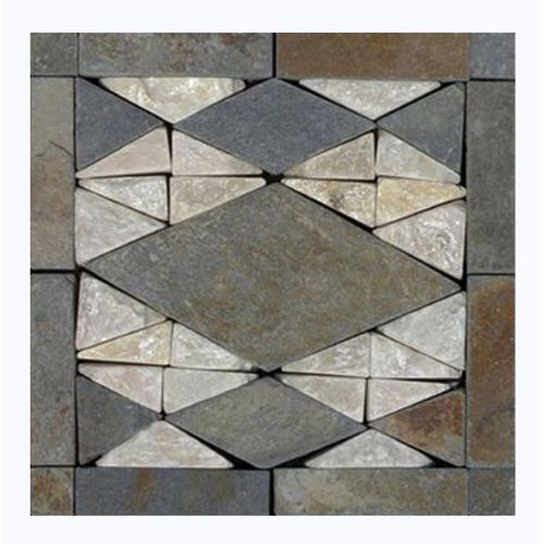 1 Fliese - NS-LXT#23 - Quarzit - Naturstein - Mosaik - Fliesen - Wand-Design - Wand-Verkleidung - Boden-Design